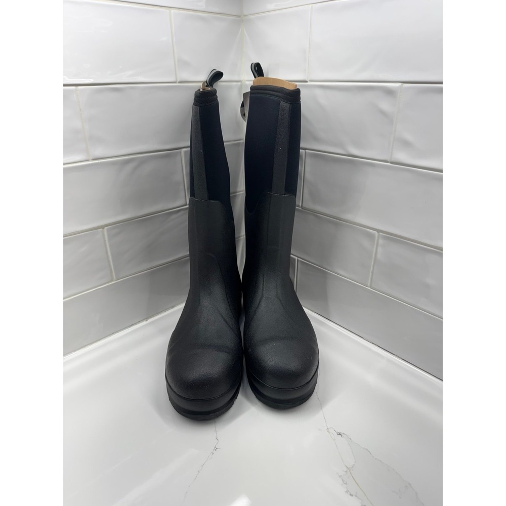 Muck Boots men's Chore Classic tall Waterproof Rubber Boots steel toe men's 11